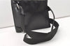 Authentic GUCCI Jackie Backpack Purse GG Suede Leather 0030236 Black 7492J