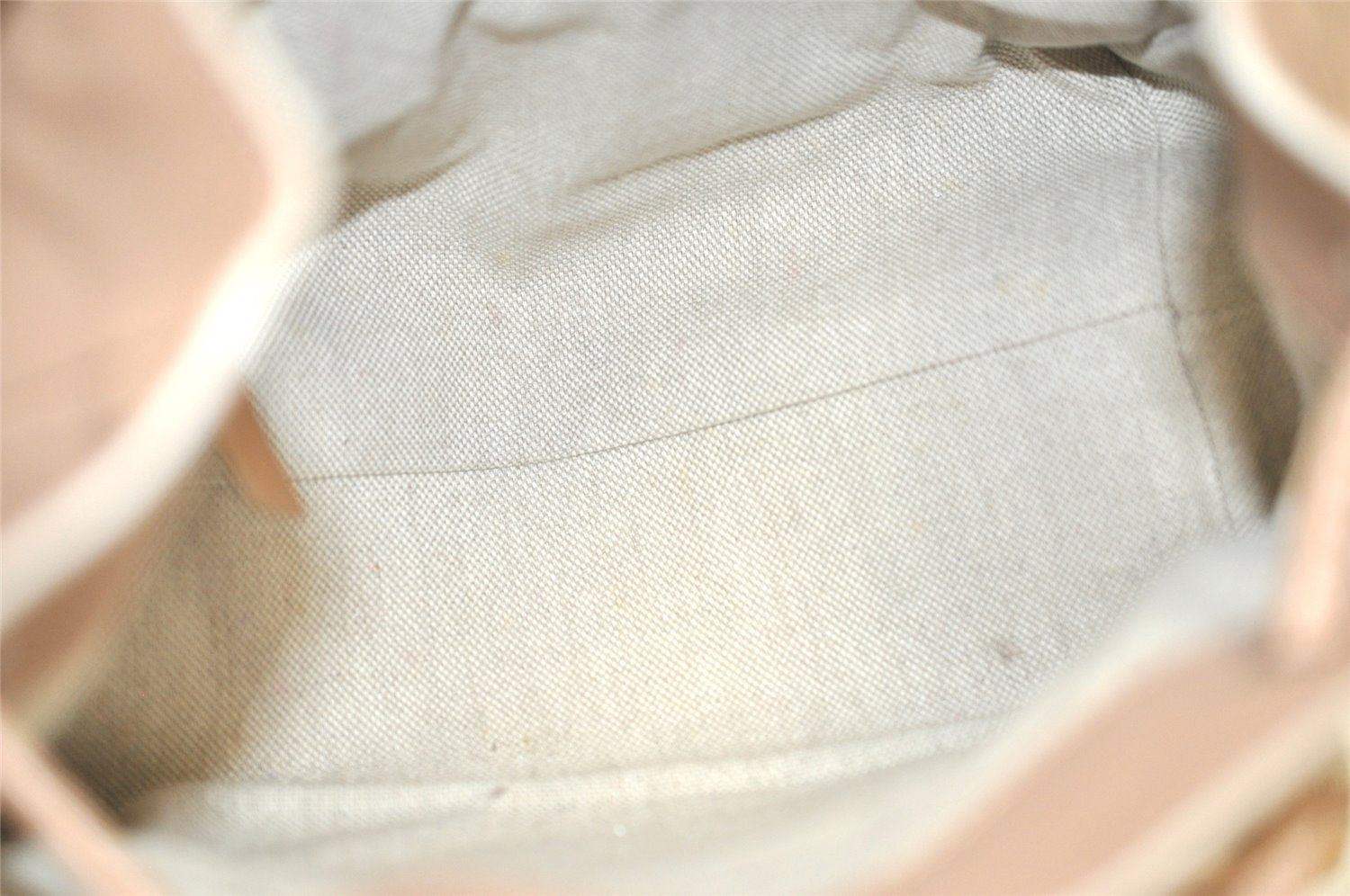 Authentic JIMMY CHOO Vintage Stella Star Studs Leather Backpack Pink Beige 7492K