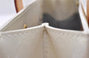 Authentic Louis Vuitton Vernis Reade PM Hand Bag White White M91336 LV 7493I