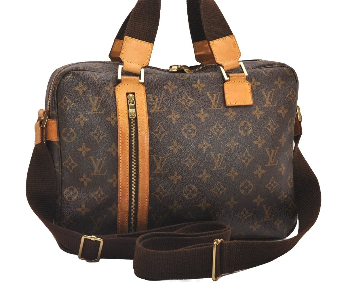 Authentic Louis Vuitton Monogram Sac Bosphore 2Way Hand Bag M40043 LV 7494I