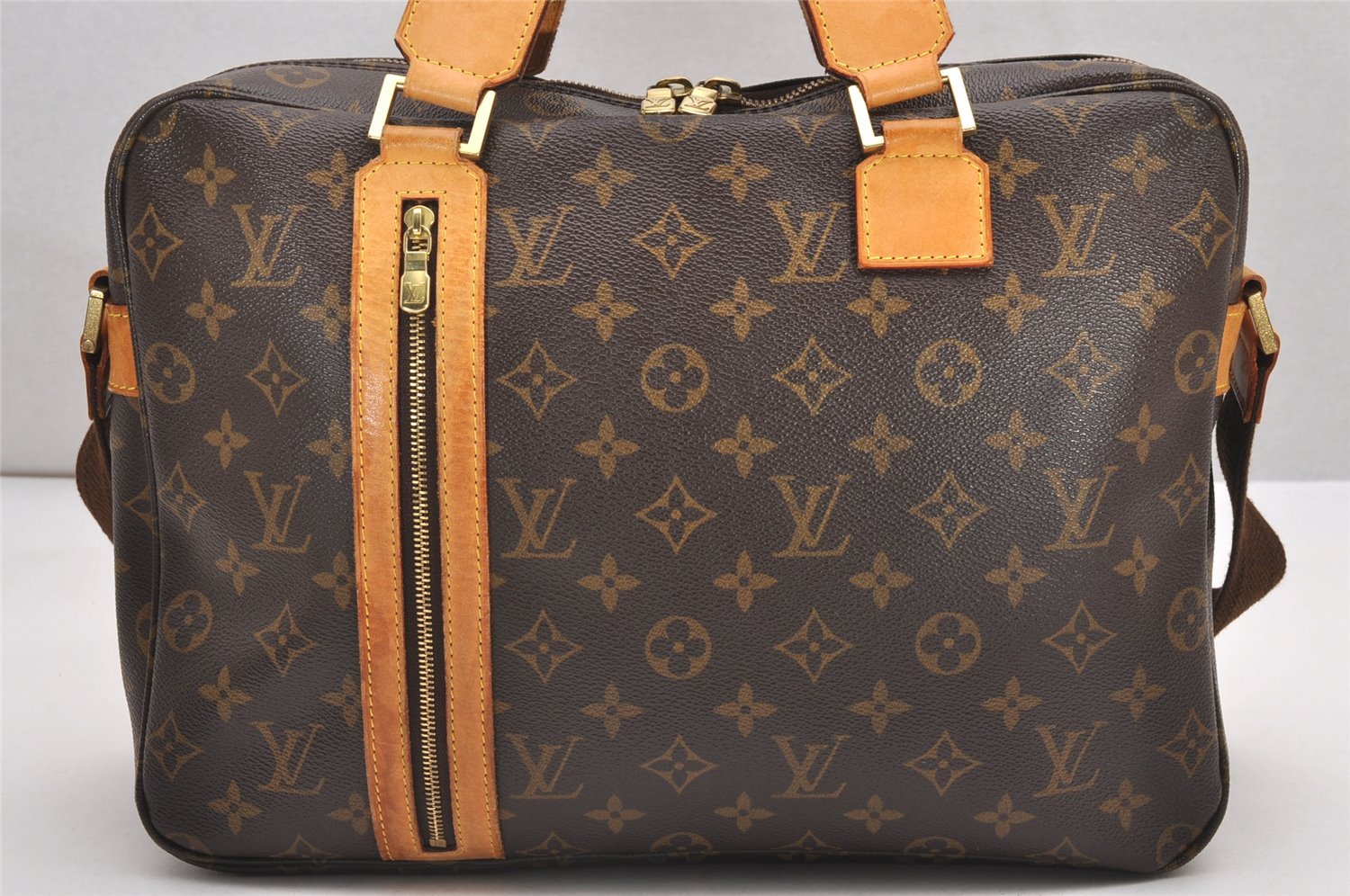 Authentic Louis Vuitton Monogram Sac Bosphore 2Way Hand Bag M40043 LV 7494I
