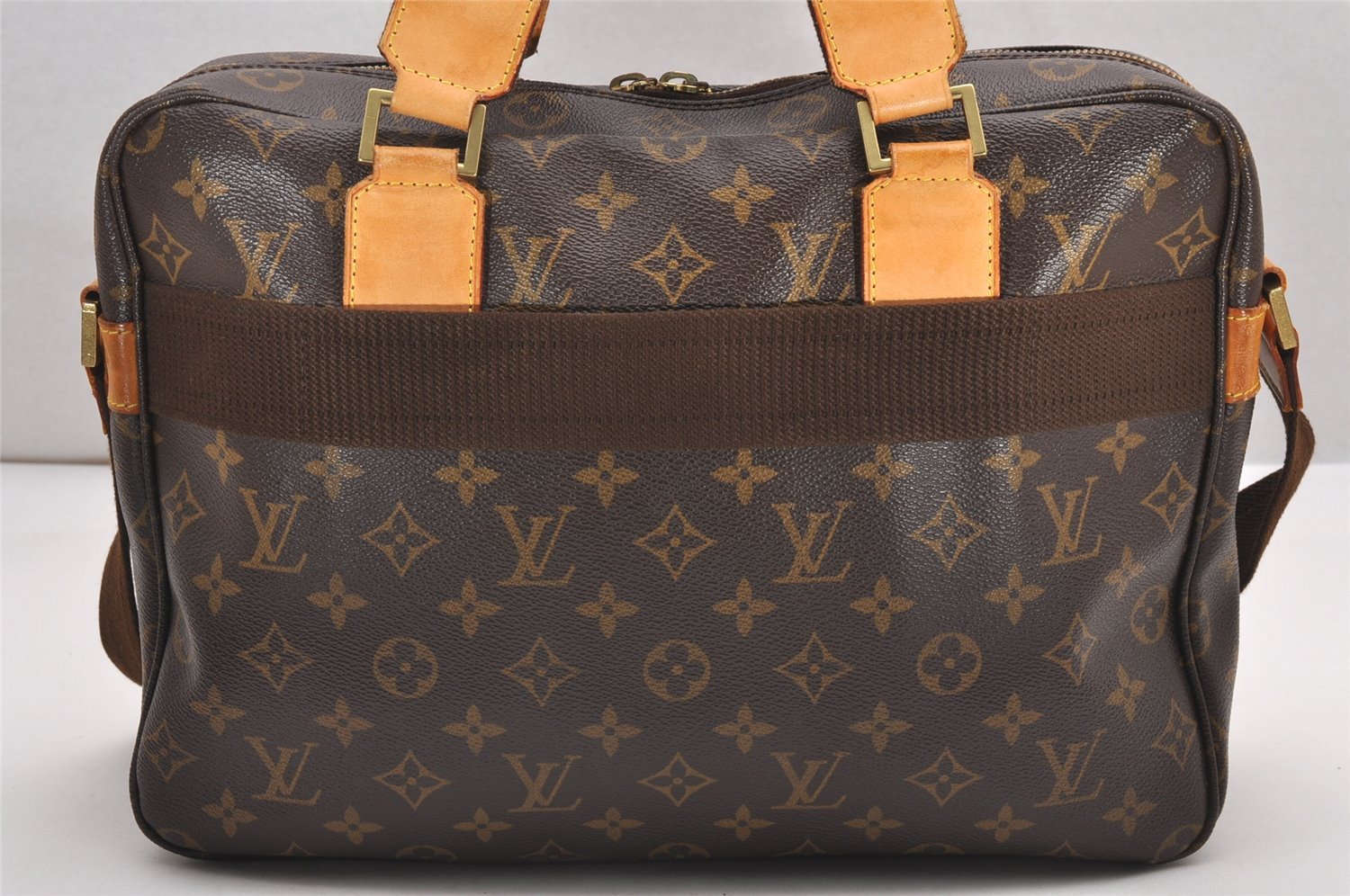 Authentic Louis Vuitton Monogram Sac Bosphore 2Way Hand Bag M40043 LV 7494I