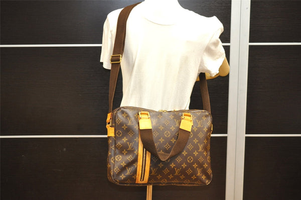 Authentic Louis Vuitton Monogram Sac Bosphore 2Way Hand Bag M40043 LV 7494I