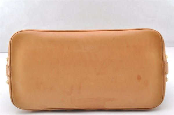 Auth Louis Vuitton Monogram Multicolor Alma PM Black Hand Bag M92646 LV 7495I