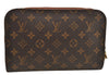 Authentic Louis Vuitton Monogram Orsay Clutch Hand Bag Purse M51790 LV 7496I