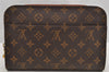 Authentic Louis Vuitton Monogram Orsay Clutch Hand Bag Purse M51790 LV 7496I