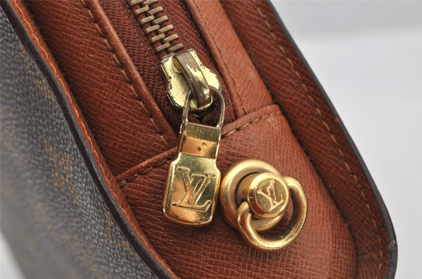 Authentic Louis Vuitton Monogram Orsay Clutch Hand Bag Purse M51790 LV 7496I