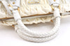 Authentic PRADA Tessuto Gaufre Nylon Leather 2Way Shoulder Hand Bag White 7496K