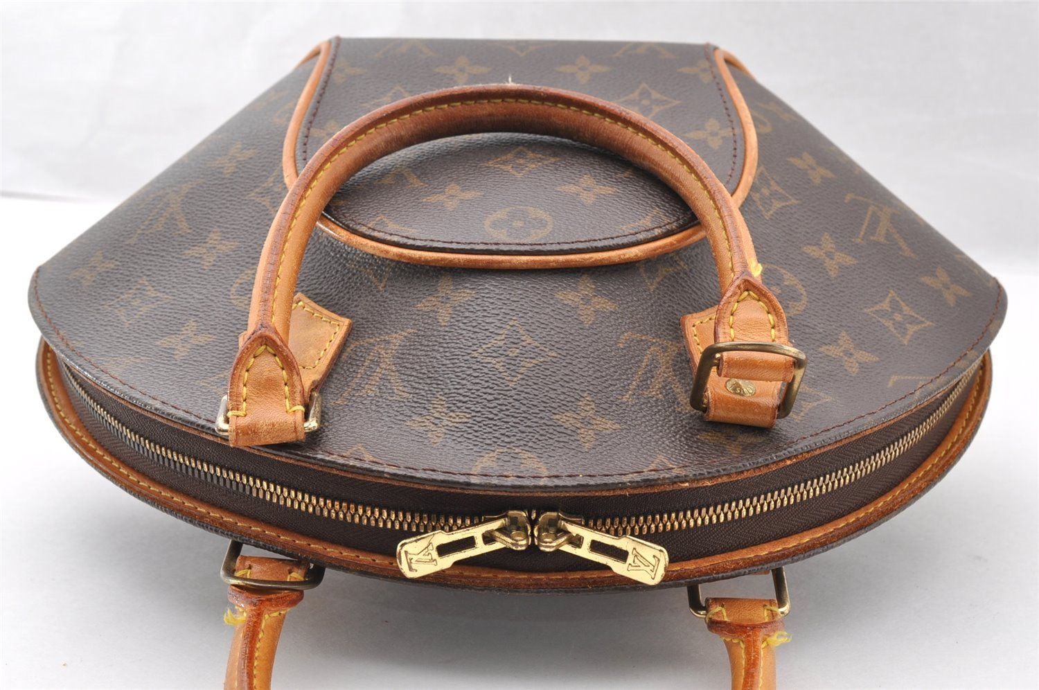 Authentic Louis Vuitton Monogram Ellipse PM Hand Bag M51127 LV 7497I