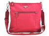 Authentic PRADA Nylon Tessuto Leather Shoulder Cross Body Bag Purse Pink 7497K