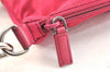 Authentic PRADA Nylon Tessuto Leather Shoulder Cross Body Bag Purse Pink 7497K