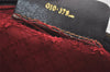 Authentic GUCCI Web Sherry Line Shoulder Cross Bag GG Canvas Leather Black 7499I