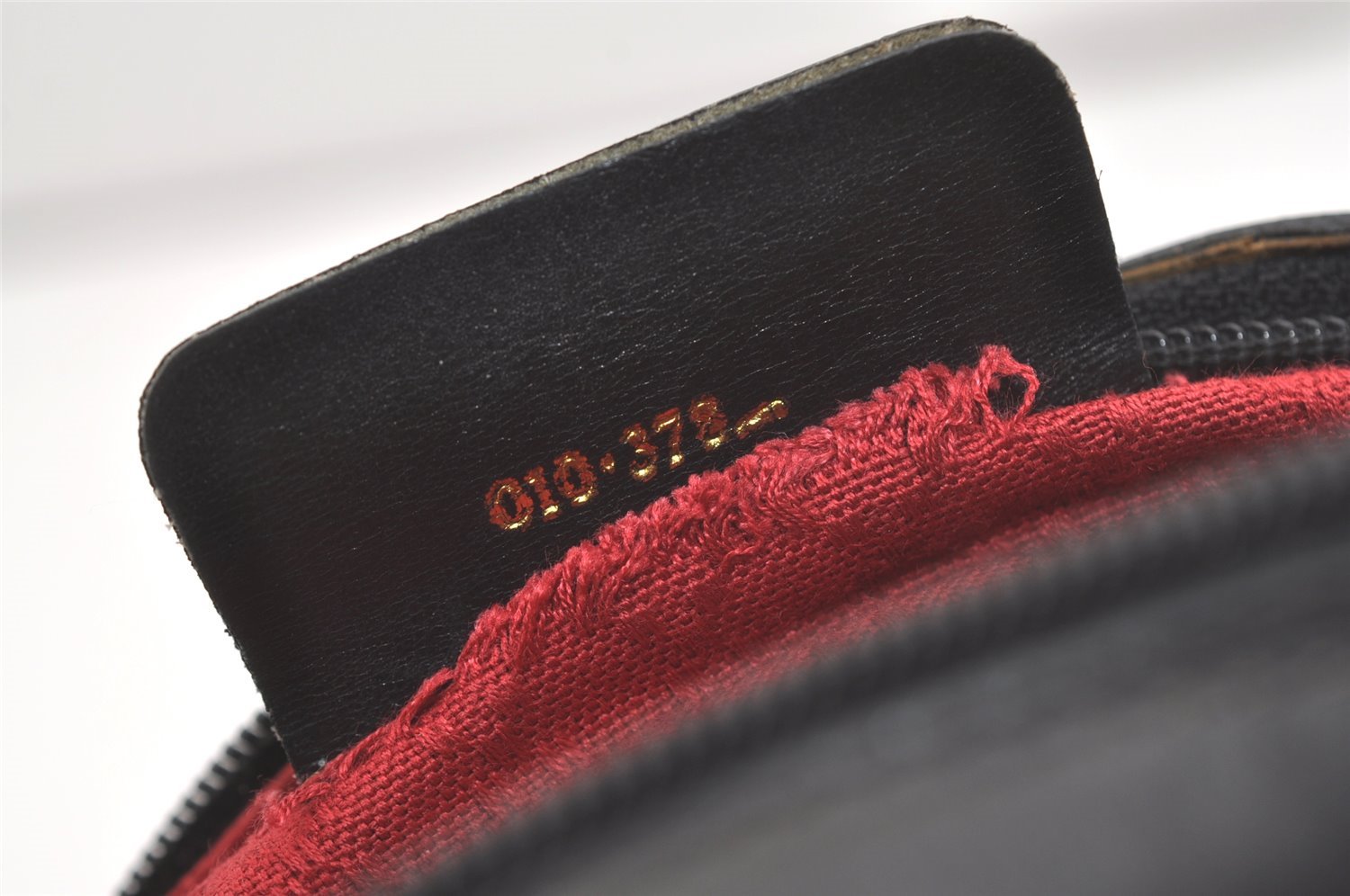 Authentic GUCCI Web Sherry Line Shoulder Cross Bag GG Canvas Leather Black 7499I