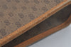 Authentic GUCCI Vintage Micro GG PVC Leather Clutch Hand Bag Purse Brown 7500I
