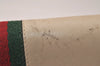Authentic GUCCI Web Sherry Line Shoulder Bag Purse Leather White 7502J