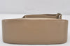 Authentic BURBERRY Vintage Leather Shoulder Hand Bag Purse Beige 7502K