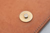 Authentic CELINE Macadam Blason Pattern Clutch Hand Bag PVC Leather Beige 7503I