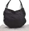 Authentic PRADA Vintage Nylon Tessuto Leather Shoulder Hand Bag Black 7504I