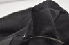 Authentic PRADA Vintage Nylon Tessuto Leather Shoulder Hand Bag Black 7504I