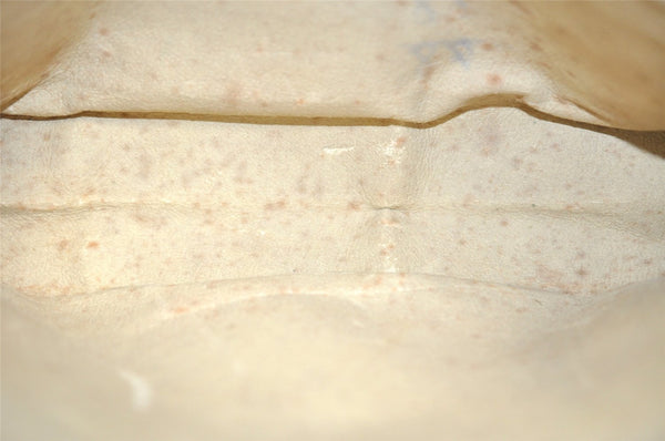 Authentic GUCCI Micro GG Canvas Leather Clutch Hand Bag Purse Black 7505I