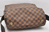 Authentic Louis Vuitton Damier Naviglio Shoulder Cross Body Bag N45255 LV 7509K