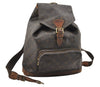 Authentic Louis Vuitton Monogram Montsouris GM Backpack M51135 LV Junk 7510I
