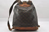 Authentic Louis Vuitton Monogram Montsouris GM Backpack M51135 LV Junk 7510I