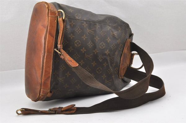 Authentic Louis Vuitton Monogram Montsouris GM Backpack M51135 LV Junk 7510I