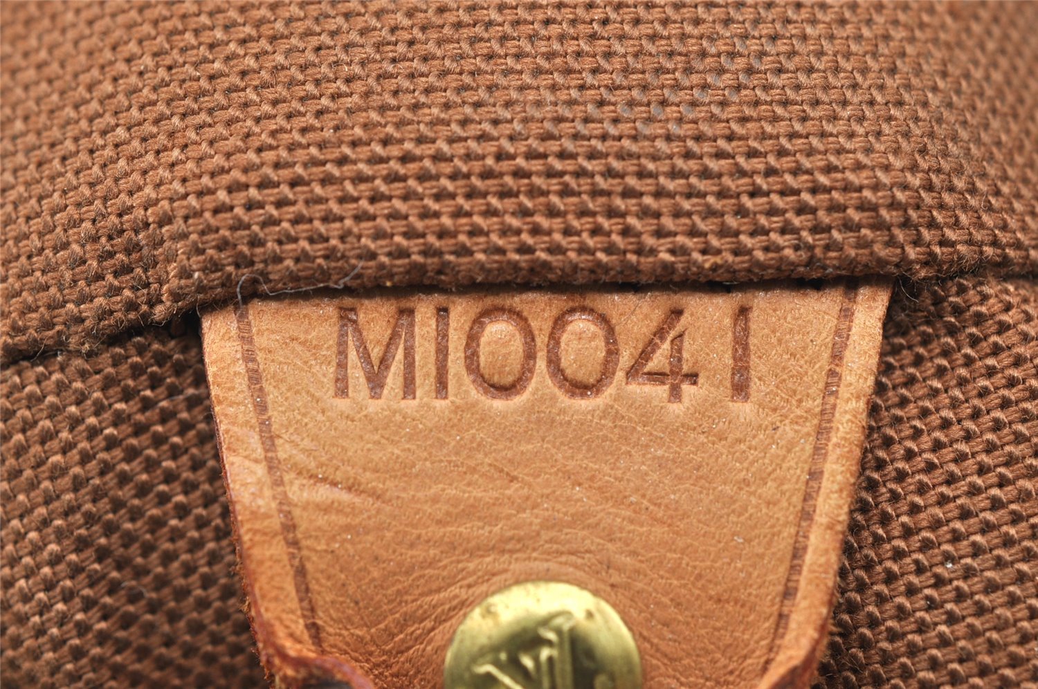 Authentic Louis Vuitton Monogram Montsouris GM Backpack M51135 LV Junk 7510I