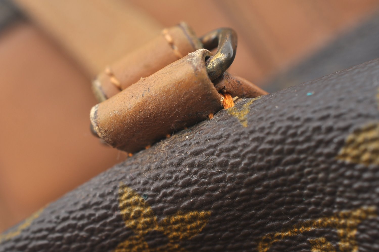 Authentic Louis Vuitton Monogram Bucket GM Shoulder Bag T42236 USA Model 7511I