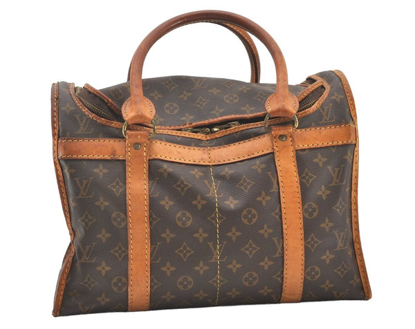 Authentic Louis Vuitton Monogram Sac Chaussures 40 Boston Bag M41924 LV 7511J