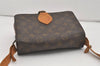 Authentic Louis Vuitton Monogram Cartouchiere MM M51253 Shoulder Cross Bag 7512I