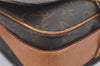 Authentic Louis Vuitton Monogram Cartouchiere MM M51253 Shoulder Cross Bag 7512I