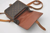 Authentic Louis Vuitton Monogram Cartouchiere MM M51253 Shoulder Cross Bag 7512I