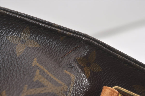 Authentic Louis Vuitton Monogram Cartouchiere MM M51253 Shoulder Cross Bag 7512I