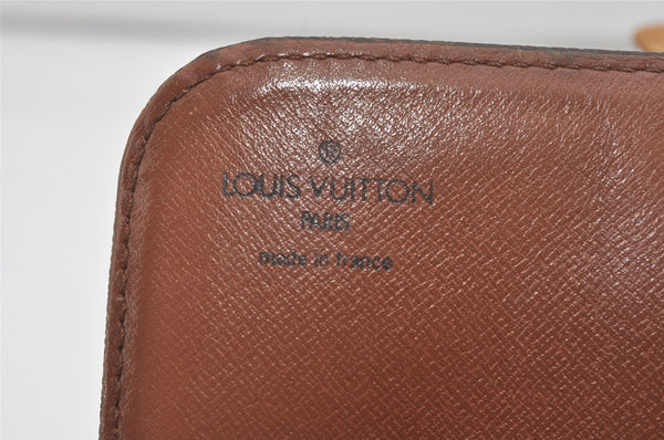 Authentic Louis Vuitton Monogram Cartouchiere MM M51253 Shoulder Cross Bag 7512I