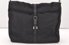 Authentic GUCCI Jackie Shoulder Hand Bag Nylon Leather 0013355 Black 7512J