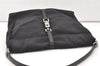 Authentic GUCCI Jackie Shoulder Hand Bag Nylon Leather 0013355 Black 7512J