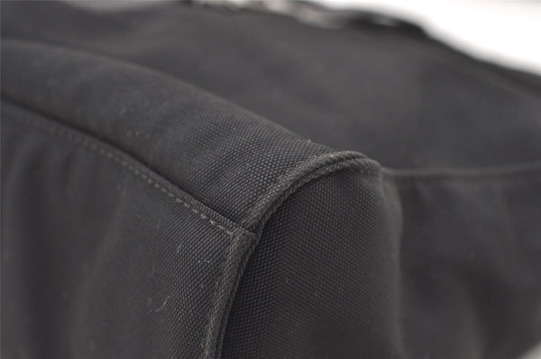 Authentic GUCCI Jackie Shoulder Hand Bag Nylon Leather 0013355 Black 7512J