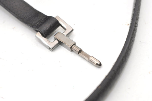 Authentic GUCCI Jackie Shoulder Hand Bag Nylon Leather 0013355 Black 7512J