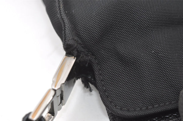 Authentic GUCCI Jackie Shoulder Hand Bag Nylon Leather 0013355 Black 7512J