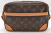 Authentic Louis Vuitton Monogram Trocadero 23 Shoulder Cross Bag M51276 LV 7513I