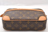 Authentic Louis Vuitton Monogram Trocadero 23 Shoulder Cross Bag M51276 LV 7513I