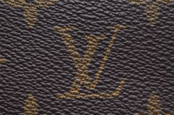 Authentic Louis Vuitton Monogram Trocadero 23 Shoulder Cross Bag M51276 LV 7513I