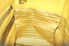 Authentic PRADA Leather Nappa Suede 2Way Shoulder Hand Bag Purse Yellow 7513K