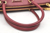 Authentic PRADA Galleria Saffiano 2Way Shoulder Hand Bag Leather Bordeaux 7514K