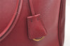 Authentic PRADA Galleria Saffiano 2Way Shoulder Hand Bag Leather Bordeaux 7514K