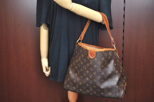 Authentic Louis Vuitton Monogram Delightful PM Shoulder Bag M40352 LV 7515I