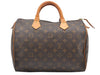 Authentic Louis Vuitton Monogram Speedy 30 Hand Boston Bag M41526 LV 7515K