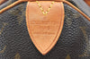 Authentic Louis Vuitton Monogram Speedy 30 Hand Boston Bag M41526 LV 7515K